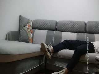 【B哥探花秀】连续约两个妹子，平台稳定后啪啪漂亮小御姐，大长腿开档黑丝沙发上近景展示大白臀